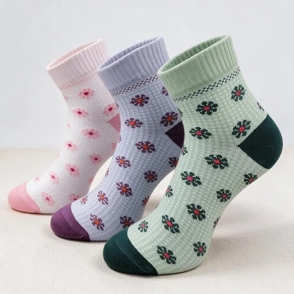 YO_Desi_Women_Floral_Print_Ankle_Length_(Pack_of_3)