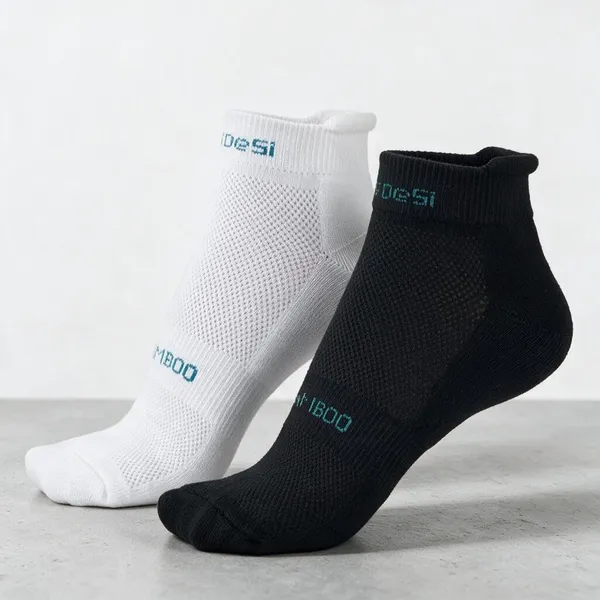 YO_Desi_Bamboo_Socks-_Moisture_wicking,_Odour_Free-_Men_&_Women_Solid_Ankle_Length_(Pack_of_2)
