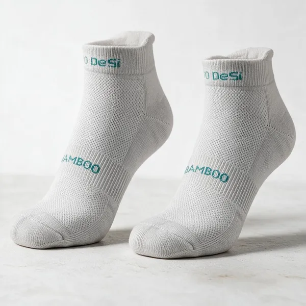 YO_Desi_Desi_Bamboo_Socks-_Moisture_wicking,_Odour_Free_Men_&_Women_Solid_Ankle_Length_(Pack_of_2)