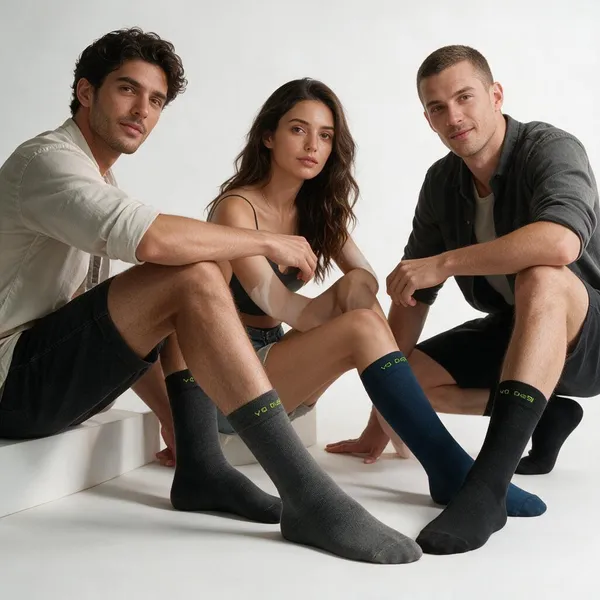 YO_Desi_Men_&_Women_Solid_Mid-Calf/Crew_(Pack_of_3)