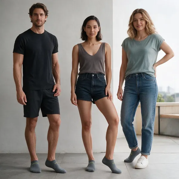 YO_Desi_Men_&_Women_Solid_Peds/Footie/No-Show_(Pack_of_3)