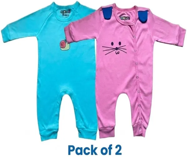 YO_Desi_Romper_For_Baby_Boys_&_Baby_Girls_Printed_Pure_Cotton_(Multicolor,_Pack_of_2)