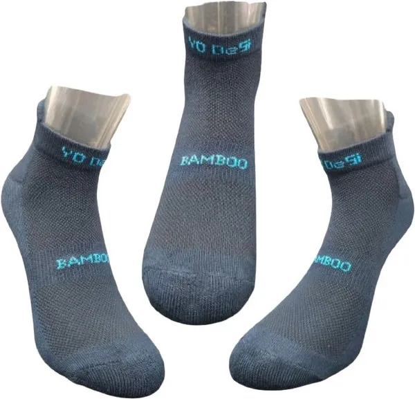 YO_Desi_Desi_Bamboo_Socks-_Moisture_wicking,_Odour_Free_Men_&_Women_Solid_Ankle_Length_(Pack_of_2)