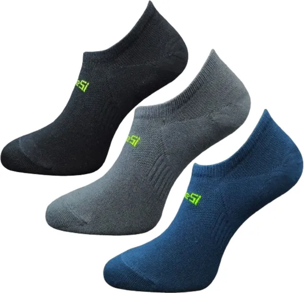 YO_Desi_Men_&_Women_Solid_Peds/Footie/No-Show_(Pack_of_3)