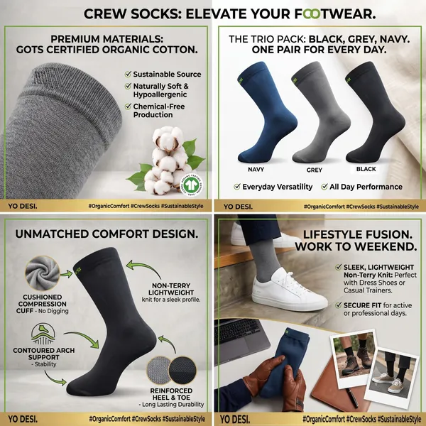YO_Desi_Men_&_Women_Solid_Mid-Calf/Crew_(Pack_of_3)