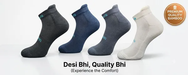 YO_Desi_Men_&_Women_Solid_Ankle_Length_(Pack_of_4)