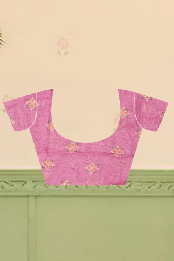 Multicolor_Cotton_Linen_Digital_Print_Saree_For_Women
