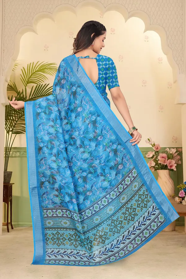Light_Green_Cotton_Linen_Digital_Print_Saree_For_Women