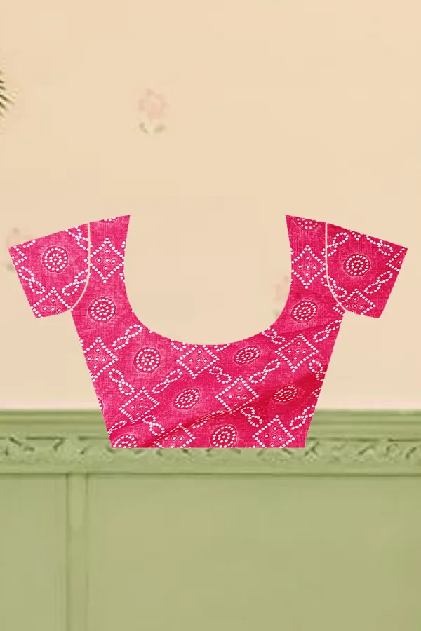 Pink_Cotton_Linen_Digital_Print_Saree_For_Women