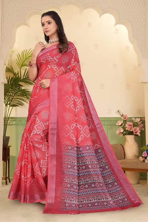 Multicolor_Cotton_Linen_Digital_Print_Saree_For_Women
