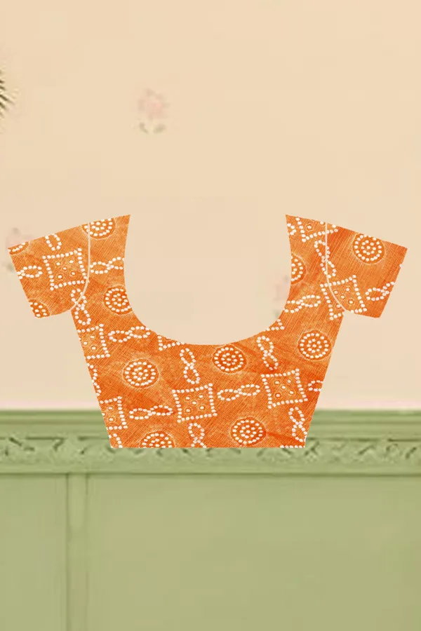 Orange_Cotton_Linen_Digital_Print_Saree_For_Women