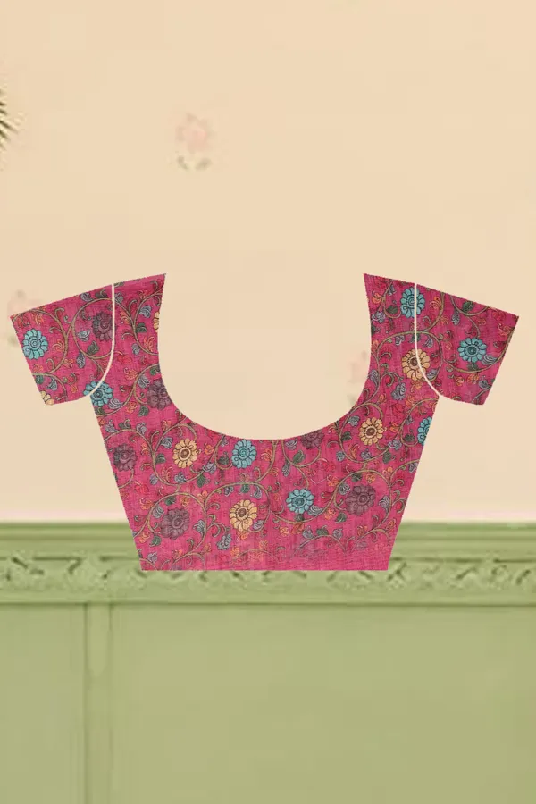 Multicolor_Cotton_Linen_Digital_Print_Saree_For_Women