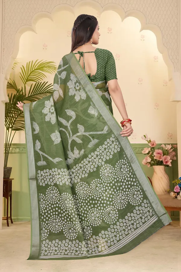 Mustard_Cotton_Linen_Digital_Print_Saree_For_Women