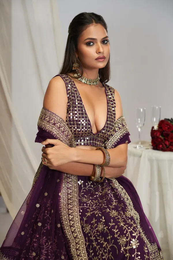 Purple_Georgette_Flared_Embroidered_Lehenga_Choli_For_Women