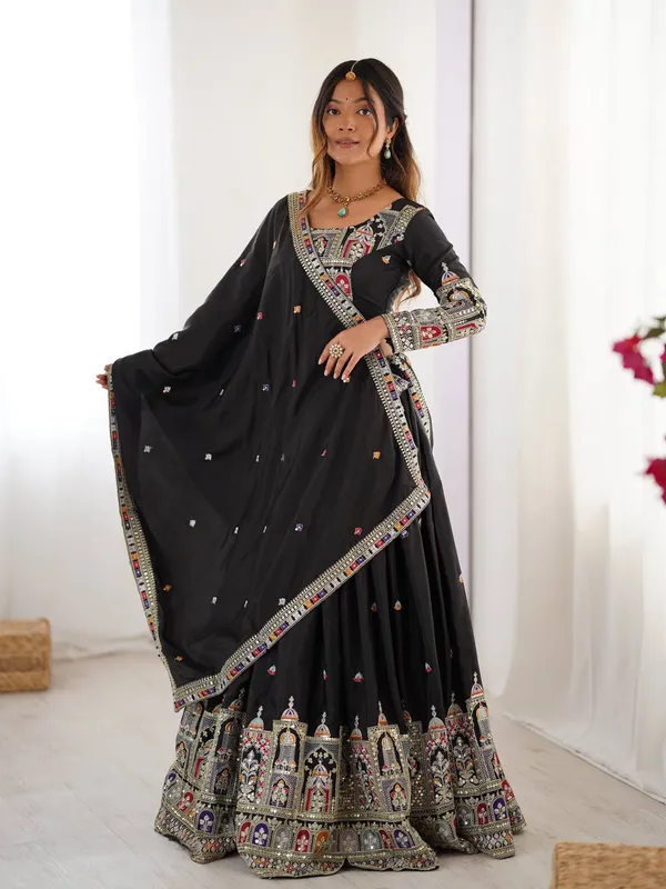 Black_French_Crepe_Embellished_Ethnic_Lehenga_Choli_For_Women