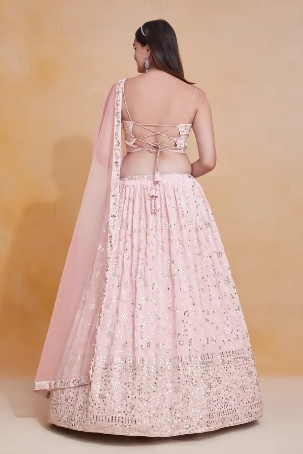 Pink_Georgette_Embellished_Lehenga_Choli_For_Women