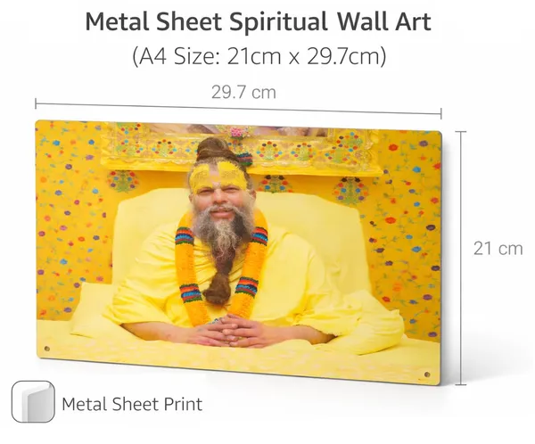 Metal_Sheet_Devotional_Hd_Print_Premanand_Maharaj_Ji_Wall_Art_A4