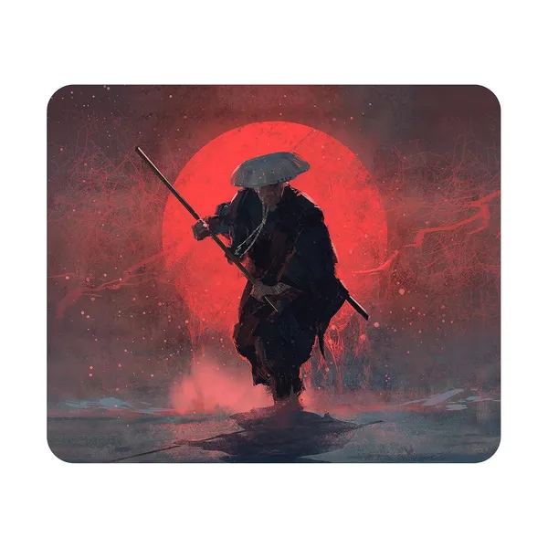 Japanese_Samurai_Printed_Mouse_Pad_Non-Slip_Rubber_Base