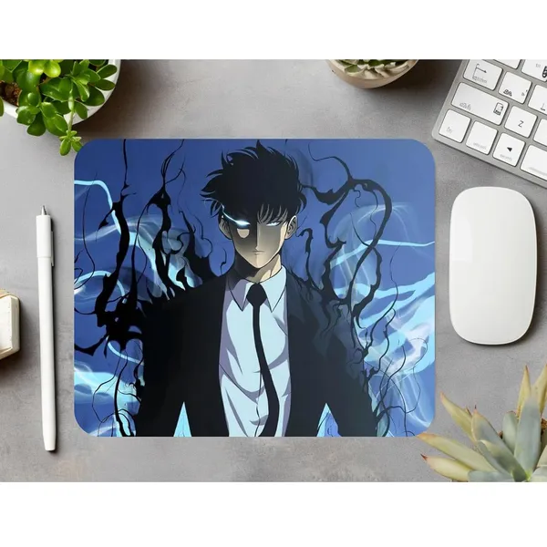 Solo_Leveling_Sung_Jinwoo_Anime_Printed_Mouse_Pad_Non-Slip_Rubber_Base