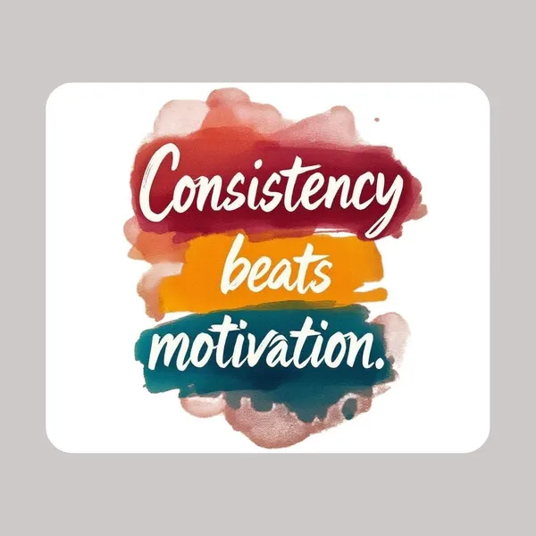 Consistency_Beats_Motivation_Printed_Mouse_Pad_Anti-Skid_Rubber_Base