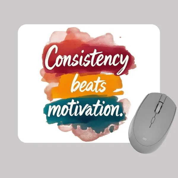 Consistency_Beats_Motivation_Printed_Mouse_Pad_Anti-Skid_Rubber_Base
