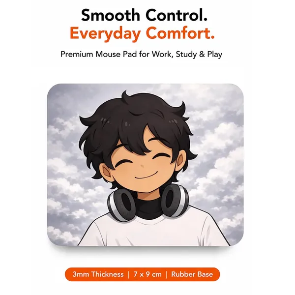 Colormint_Cute_Boy_Printed_Non-Slip_Mouse_Pad