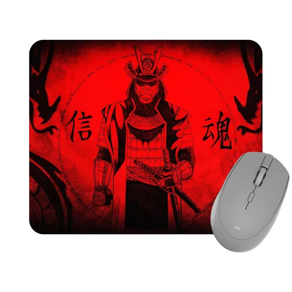 Colormint_Japanese_Samurai_Printed_Non-Slip_Mouse_Pad