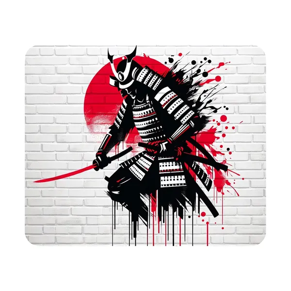 Colormint_Japanese_Samurai_Printed_Non-Slip_Mouse_Pad