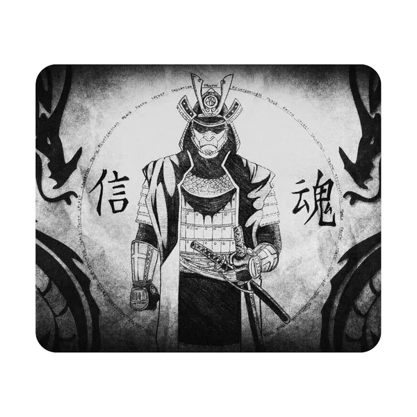 Colormint_Japanese_Samurai_Printed_Non-Slip_Mouse_Pad