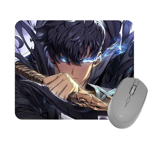 Colormint_Solo_Leveling_Sung_Jinwoo_Anime_Printed_Mouse_Pad_Non-Slip_Rubber_Base