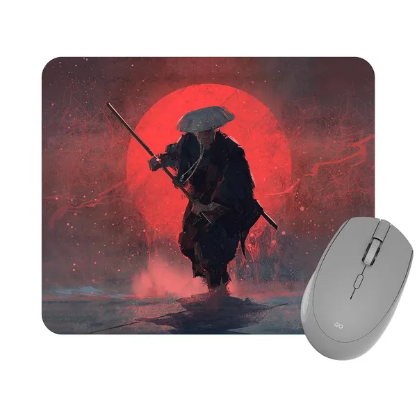 Colormint_Japanese_Samurai_Printed_Mouse_Pad_Non-Slip_Rubber_Base