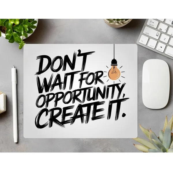 Colormint_Motivational_Quotes_Printed_Non-Slip_Mouse_Pad