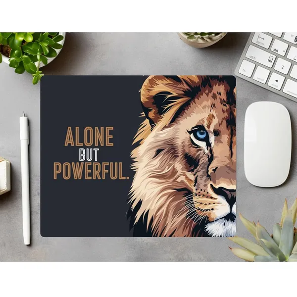 Alone_But_Powerful_Motivational_Printed_Non-Slip_Rubber_Base_Mouse_Pad