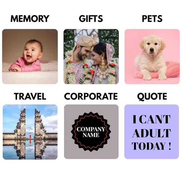 Metal_Custom_Photo_Print_Fridge_Magnets_3X3_Inch_Set_Of_6