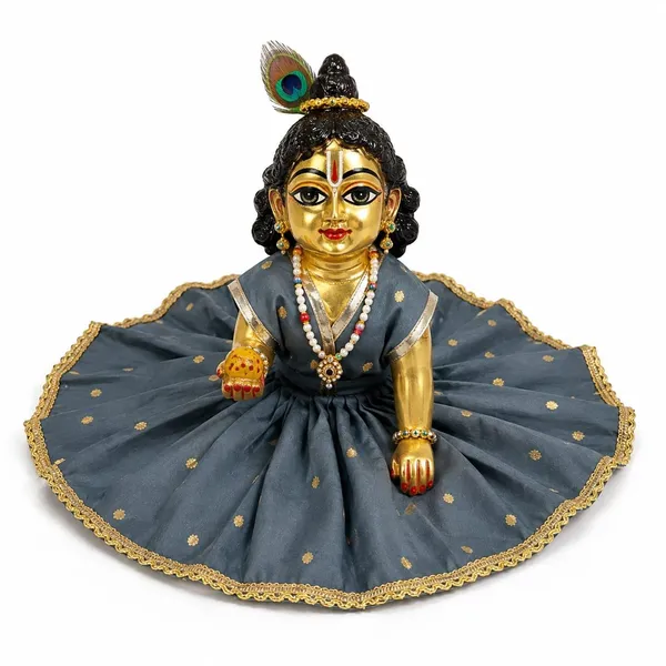 Gray_Golden_Print_Cotton_Silk_Handmade_Poshak_For_Laddu_Gopal