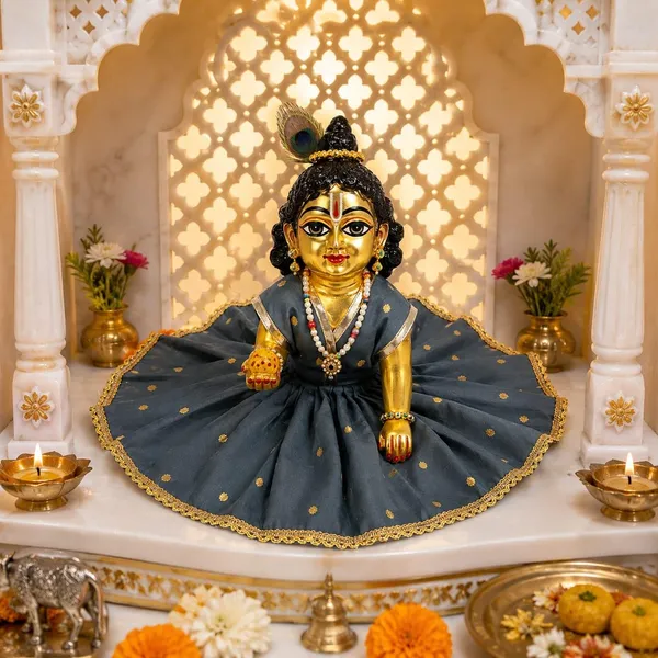Gray_Golden_Print_Cotton_Silk_Handmade_Poshak_For_Laddu_Gopal