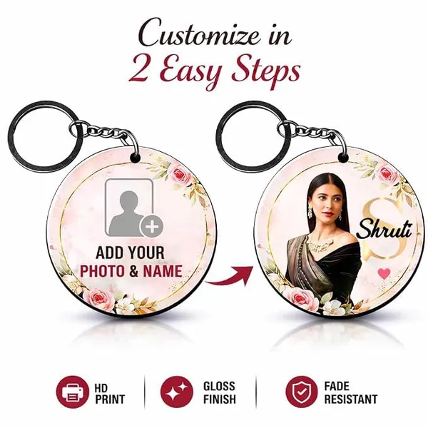 Resin_Round_Personalized_Photo_Name_Keychain_Pack_Of_4