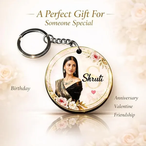 Resin_Round_Personalized_Photo_Name_Keychain_Pack_Of_4