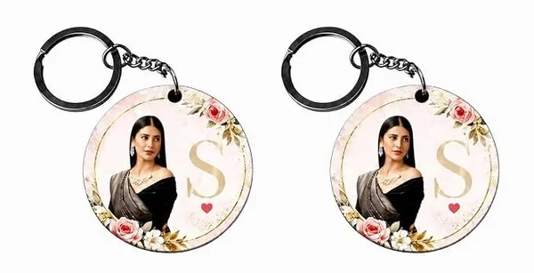 Colormint_Customized_Photo_Name_Round_Resin_Keychain_Pack_Of_2