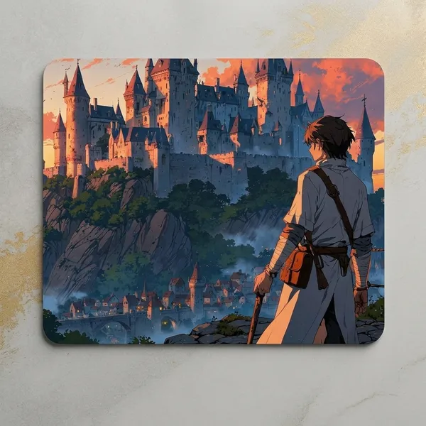 Fantasy_Castle_Anime_Printed_Mouse_Pad_Anti-Skid_Rubber_Base