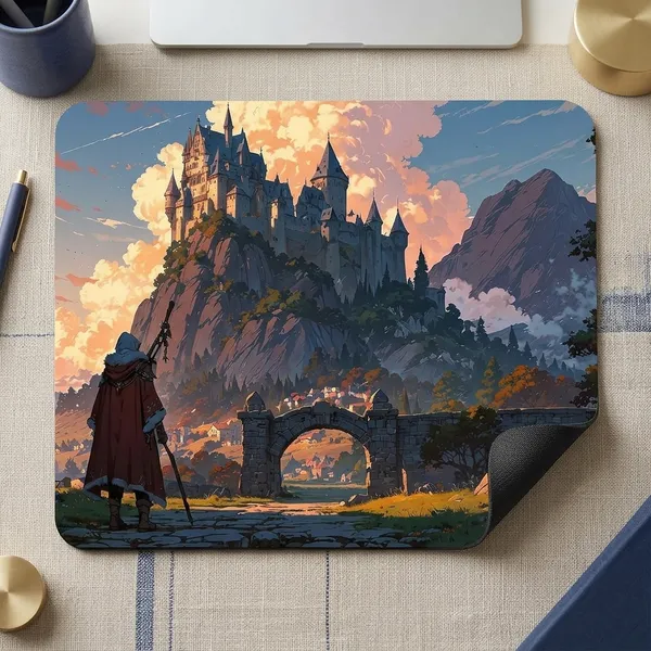 Fantasy_Castle_Anime_Printed_Mouse_Pad_Non-Slip_Rubber_Base