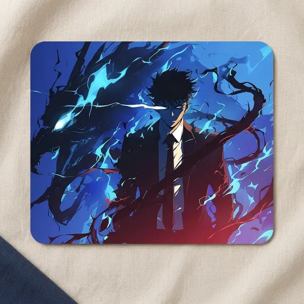 Colormint_Solo_Leveling_Sung_Jinwoo_Anime_Printed_Mouse_Pad_Non-Slip_Rubber_Base