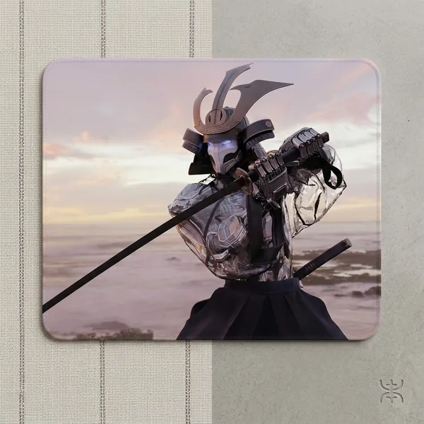 Japanese_Samurai_Printed_Non-Slip_Rubber_Base_Mouse_Pad_For_Desk
