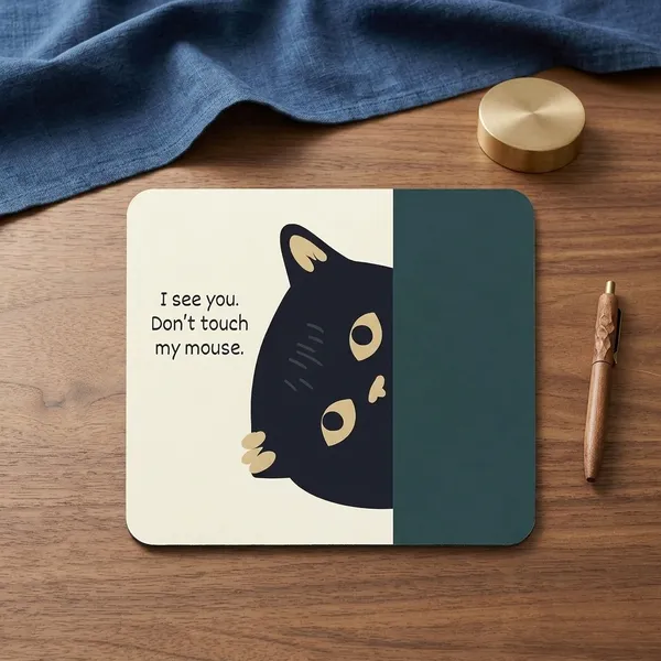 Inspirational_Quote_Cute_Cat_Printed_Mouse_Pad_Anti-Skid_Rubber_Base