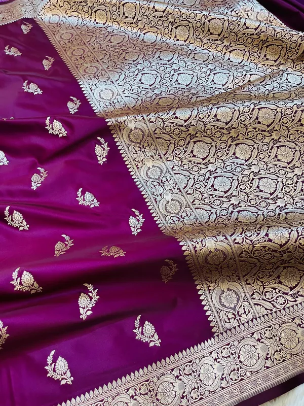 Purple_Mashru_Katan_Silk_Delicate_Booti_Banarasi_Saree_For_Women
