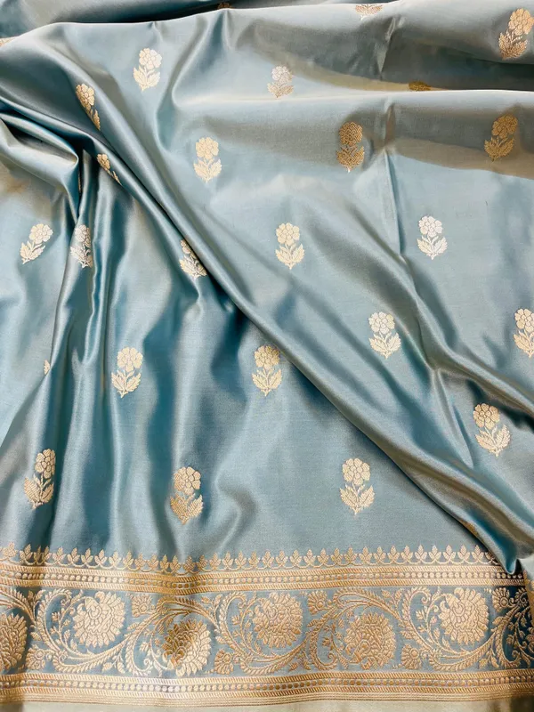 Sky_Blue_Mashru_Katan_Silk_Silver_Zari_Banarasi_Saree_For_Women