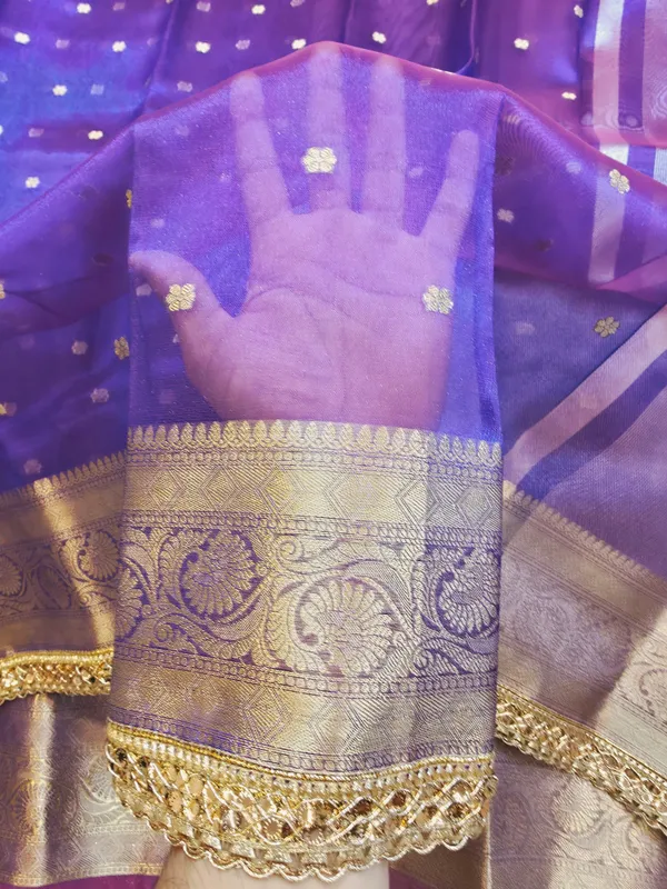 Violet_Tissue_Silk_Zari_Buti_Lace_Border_Banarasi_Saree_For_Women