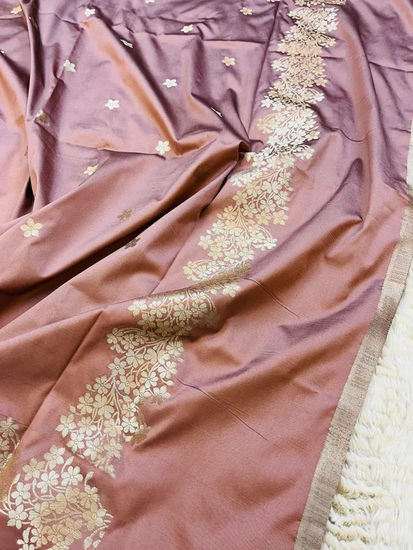 Copper_Banarasi_Semi_Mashru_Silk_Saree_with_Rich_Antique_Gold_Zari_Border