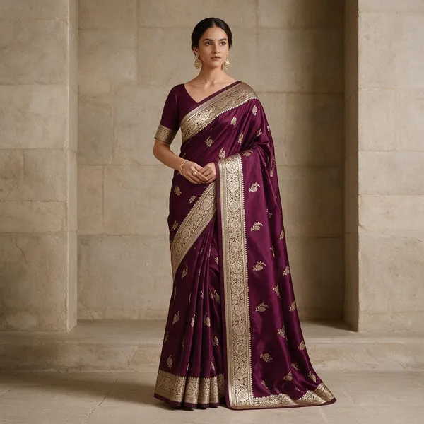 Purple_Mashru_Katan_Silk_Delicate_Booti_Banarasi_Saree_For_Women