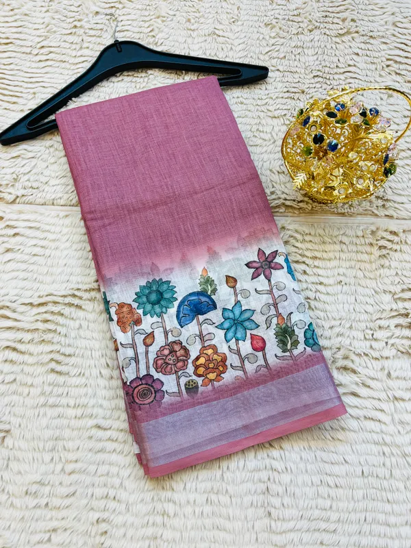Dusty_Pink_Banarasi_Linen_Cotton_Saree_with_Elegant_Floral_Digital_Print